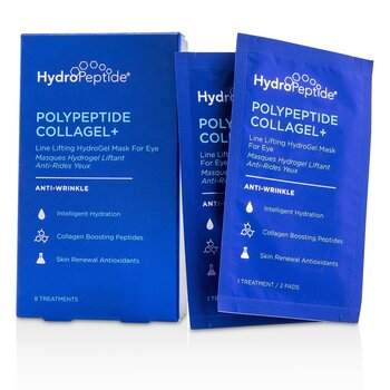 ハイドロペプチド HydroPeptide ポリペプチド コラゲル+ ライン リフティング ハイドロゲル マスク For アイ 8 Treatments