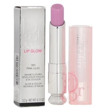 Christian Dior - Dior Addict Lip Glow & Colour Reviving Lip Balm # 063 Pink Lilac Image 1