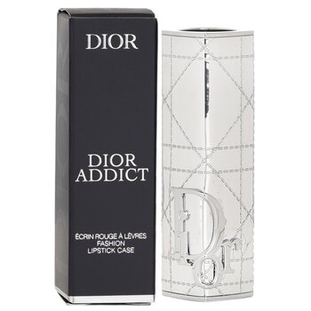 Christian Dior - Addict Fashion Lipstick Case - # Silver Cannage Image 1