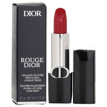 Christian Dior - Rouge Dior Couture Colour Velvet & Satin Finishes Lipstick - # 999 Satin Finish Image 1