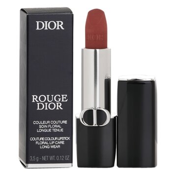 Christian Dior - Rouge Dior Couture Colour Velvet & Satin Finishes Lipstick - # 100 Nude look Velvet Finish Image 1