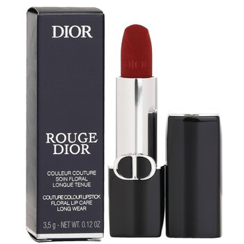 Christian Dior - Rouge Dior Couture Colour Velvet & Satin Finishes Lipstick - # 777 Fahrenheit Velvet Finish Image 1