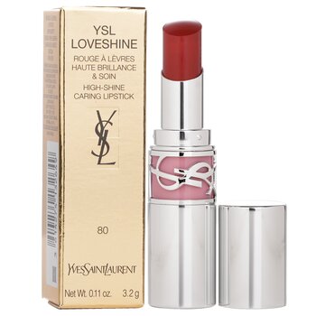 Yves Saint Laurent - YSL Loveshine Lipstick - # 80 Glowing Lava Image 1