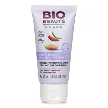 Nuxe Bio Beaute By Nuxe High-Nutrition Hand Cream With Natural Cold Cream (For Dry To Very Dry Hands) 50ml/1.5oz