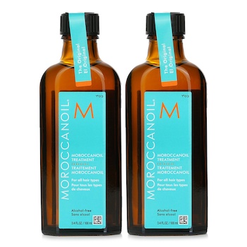 Moroccanoil Treatment - Original (For All Hair Types) Duo Set (200ml(100mlx2)) 