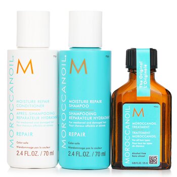 Moroccanoil - Repair & Moisture Trio Set Image 1