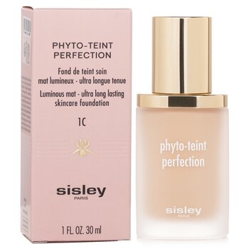 Sisley - Phyto Teint Perfection Luminous Mat-Ultra Long Lasting Skincare Foundation - # 1C Petal Image 1