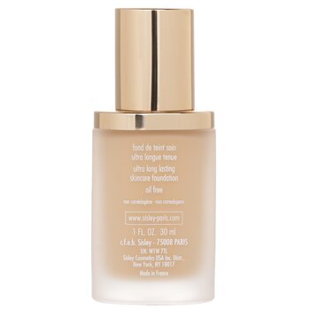 Sisley - Phyto Teint Perfection Luminous Mat-Ultra Long Lasting Skincare Foundation - # 1W1 Ecru Image 2