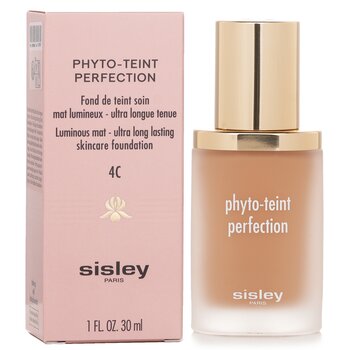 Sisley - Phyto Teint Perfection Luminous Mat-Ultra Long Lasting Skincare Foundation - # 4C Honey Image 1