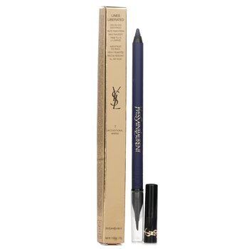 Yves Saint Laurent - Lines Liberated Waterproof Eye Pencil - # 07 Unconditional Marine Image 1