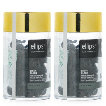 Ellips - Hair Vitamin Oil - Shiny Black Duo Image 1