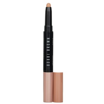 Dual Ended Long Wear Cream Eyeshadow Stick - # Pink Copper Shimmer/Cashew Matte (1.6g/0.05oz) 