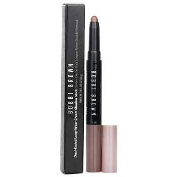 Bobbi Brown - Dual Ended Long Wear Cream Eyeshadow Stick - # Pink Steel Shimmer/Bark Matte Image 1