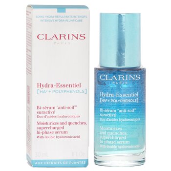 Clarins - Hydra Essentiel Moisturizes And Quenches, SuperCharged Bi Phase Serum Image 1