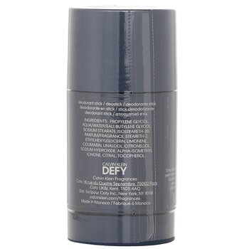 Calvin Klein - Defy For Men Alcohol-Free Deodorant Stick Image 2