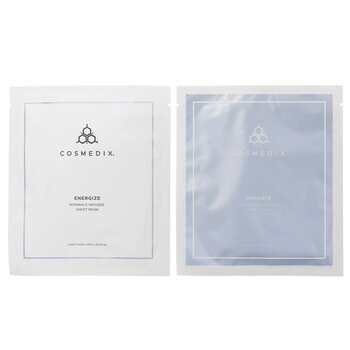 CosMedix - Bio Cellulose Radiant & Rejuvenating Sheet Mask Set Image 1