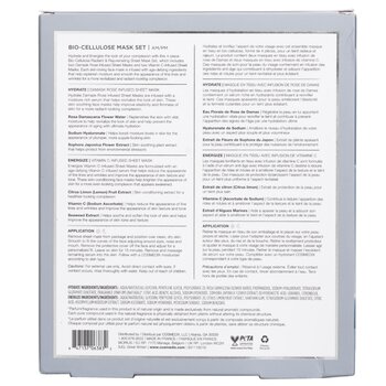 CosMedix - Bio Cellulose Radiant & Rejuvenating Sheet Mask Set Image 2