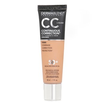 Continuous Correction CC Cream SPF 50 - # 40N Medium 2 (30ml/1oz) 