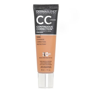 Continuous Correction CC Cream SPF 50 - # 45N Medium To Tan 1 (30ml/1oz) 