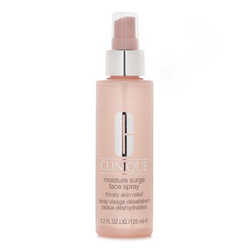 Clinique Hydratační sprej na obličej Moisture Surge Face Spray Thirsty Skin Relief 125ml/4.2oz