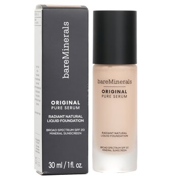 BareMinerals - Original Pure Serum Radiant Natural Liquid Foundation Mineral SPF 20 - # Fair Cool 1 Image 1