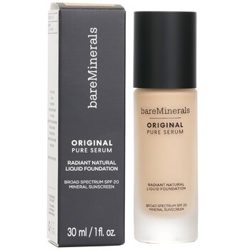 BareMinerals - Original Pure Serum Radiant Natural Liquid Foundation Mineral SPF 20 - # Fair Warm 1 Image 1