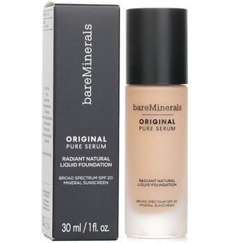 BareMinerals - Original Pure Serum Radiant Natural Liquid Foundation Mineral SPF 20 - # Light Neutral 2 Image 1