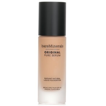 Original Pure Serum Radiant Natural Liquid Foundation Mineral SPF 20 - # Medium Warm 3 (30ml/1oz) 