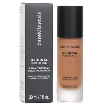 BareMinerals - Original Pure Serum Radiant Natural Liquid Foundation Mineral SPF 20 - #Medium Deep Neutral 4.5 Image 1