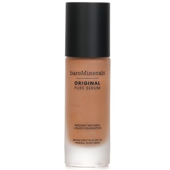 Original Pure Serum Radiant Natural Liquid Foundation Mineral SPF 20 - #Medium Deep Neutral 4.5 (30ml/1oz) 