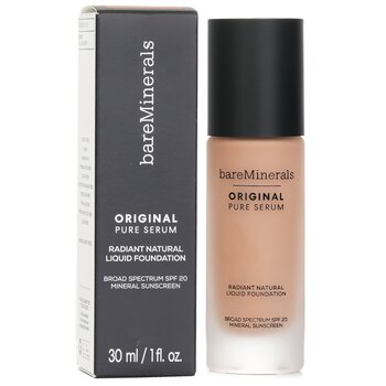 BareMinerals - Original Pure Serum Radiant Natural Liquid Foundation Mineral SPF 20 - # Medium Cool 3.5 Image 1