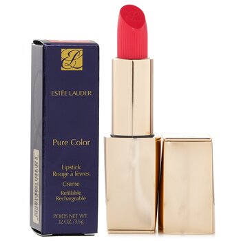 Estee Lauder - Pure Color Lipstick - # 320 Defiant Coral Image 1