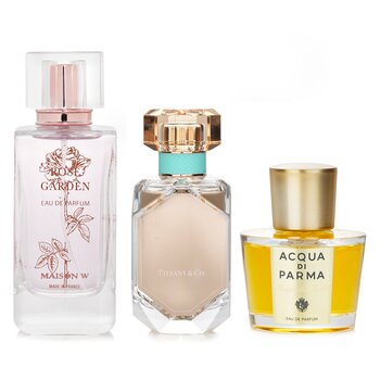 Maison W x Acqua Di Parma x Tiffany & Co.-Rose & Magnolia Nobile Eau De Parfum Spray Bundle (3pcs) 