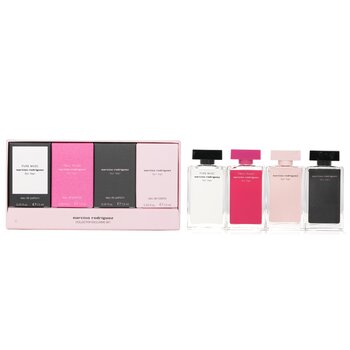 For Her Miniatures Collection Coffret: For Her EDP+For Her EDT+Fleur Musc EDP+Pure Musc EDP (4 x7.5ml/0.25oz) 