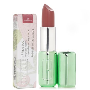 Clinique - Pop Longwear Lipstick Matte- # 01 Blushing Pop Image 1