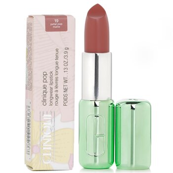 Clinique - Pop Longwear Lipstick Matte- # 19 Petal Pop Image 1