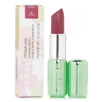 Clinique - Pop Longwear Lipstick Satin- # 40 Cute Pop Image 1