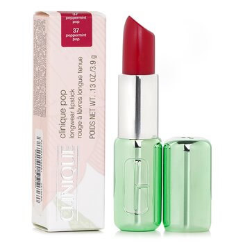 Clinique - Pop Longwear Lipstick Satin- # 37 Peppermint Pop Image 1