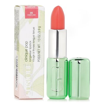 Clinique - Pop Longwear Lipstick Shine - # 05 Melon Pop Image 1