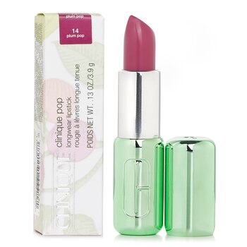 Clinique - Pop Longwear Lipstick Shine - # 14 Plum Pop Image 1