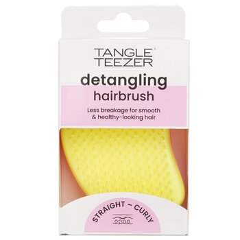 Tangle Teezer - The Original Detangling Hairbrush for Straight & Curly Hair - # Salmon Pink And Hyper Yellow Image 1