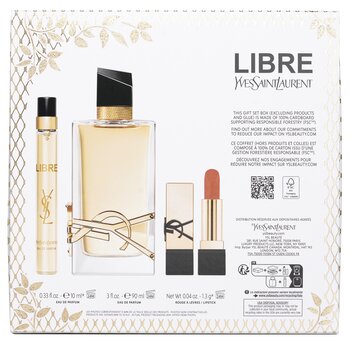 Yves Saint Laurent - Libre Eau De Parfum Deluxe Gift Set: Libre Eau De Parfum Spray 90ml + Libre Eau De Parfum Spray 10ml + Lipstick 1.3g Image 2