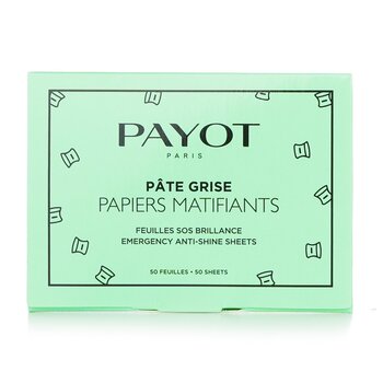 Payot Pate Grise Papiers Matifiants Emergency Anti Shine Sheet 10x 50sheets