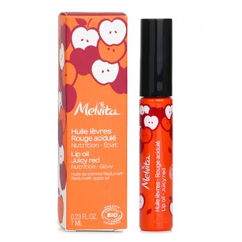 Melvita - Lip Oil - #Juicy Red Image 1