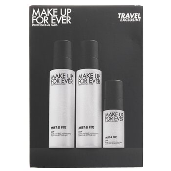 Make Up For Ever - Mist & Fix Make Up Setting Spray Travel Set: Mist & Fix 100ml x 2 + Mist & Fix 30ml Image 2