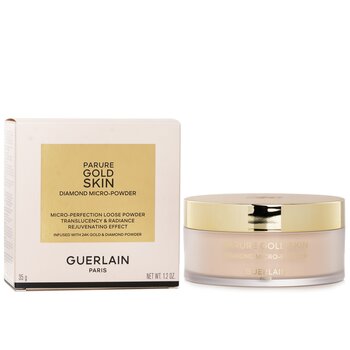 Guerlain - Parure Gold Skin Diamond Micro Powder - #02 Light Image 1