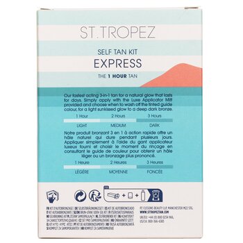 St. Tropez - Self Tan Express Mini Kit: Tinted Tanning Mousse 50ml + Application Mitt Image 2