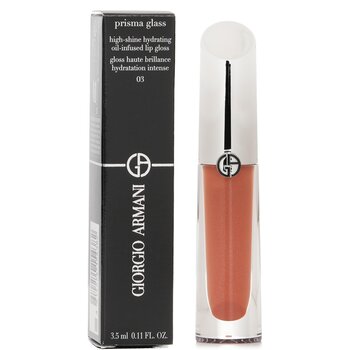 Giorgio Armani - Prisma Glass Lip Gross - # 03 Honey Gleam Image 1