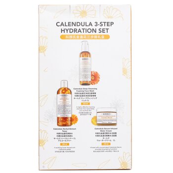 Kiehl's - Calendula 3 Step Hydration Set: Face Wash 230ml + Toner 500ml + Water Cream 100ml Image 2