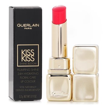 Guerlain - Kisskiss Shine Bloom Lipstick - # 520 Love Bloom Image 1